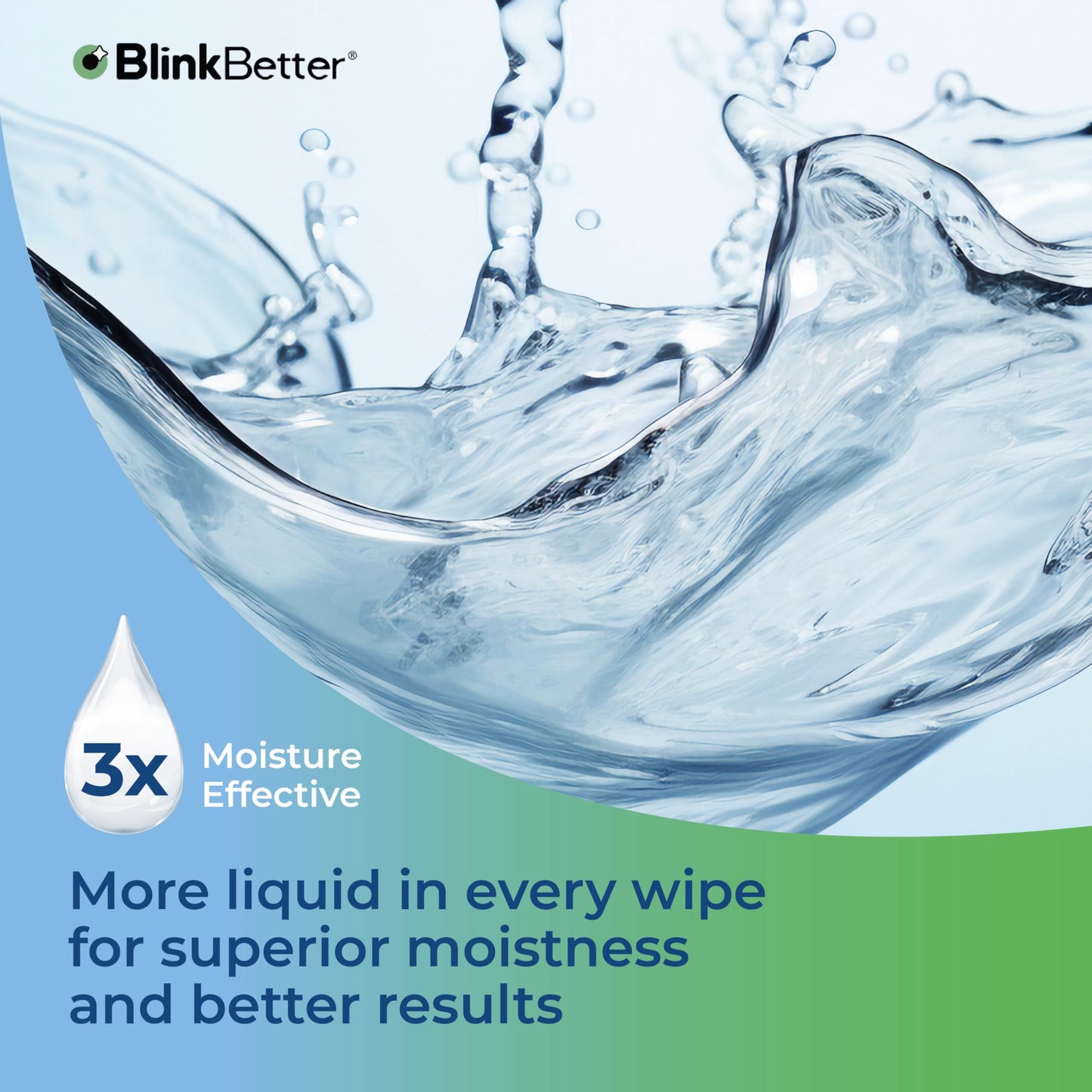 BlinkBetter Tea Tree Oil Eyelid Wipes - 20 x Natural Blepharitis, MGD & Dry Eye Relief Wipes | Cleansing, Soothing, Dual-Textured, Triple Moisture Beauty and Personal Care BlinkBetter