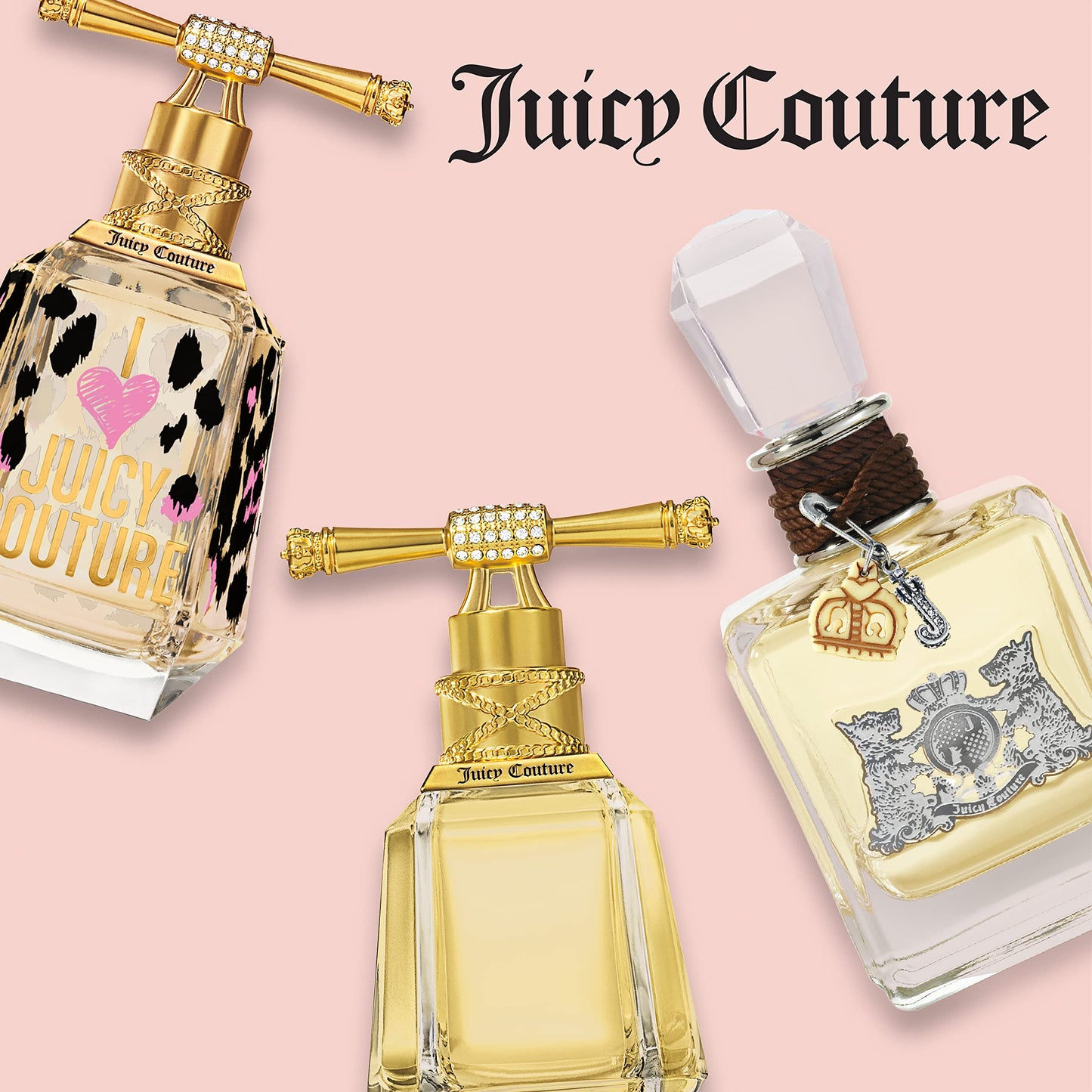 Juicy Couture I Love Juicy Couture Eau De Parfum, Women's Perfume with Notes of Candy Apple, Tiger Lily & Patchouli - Fruity & Floral Perfume