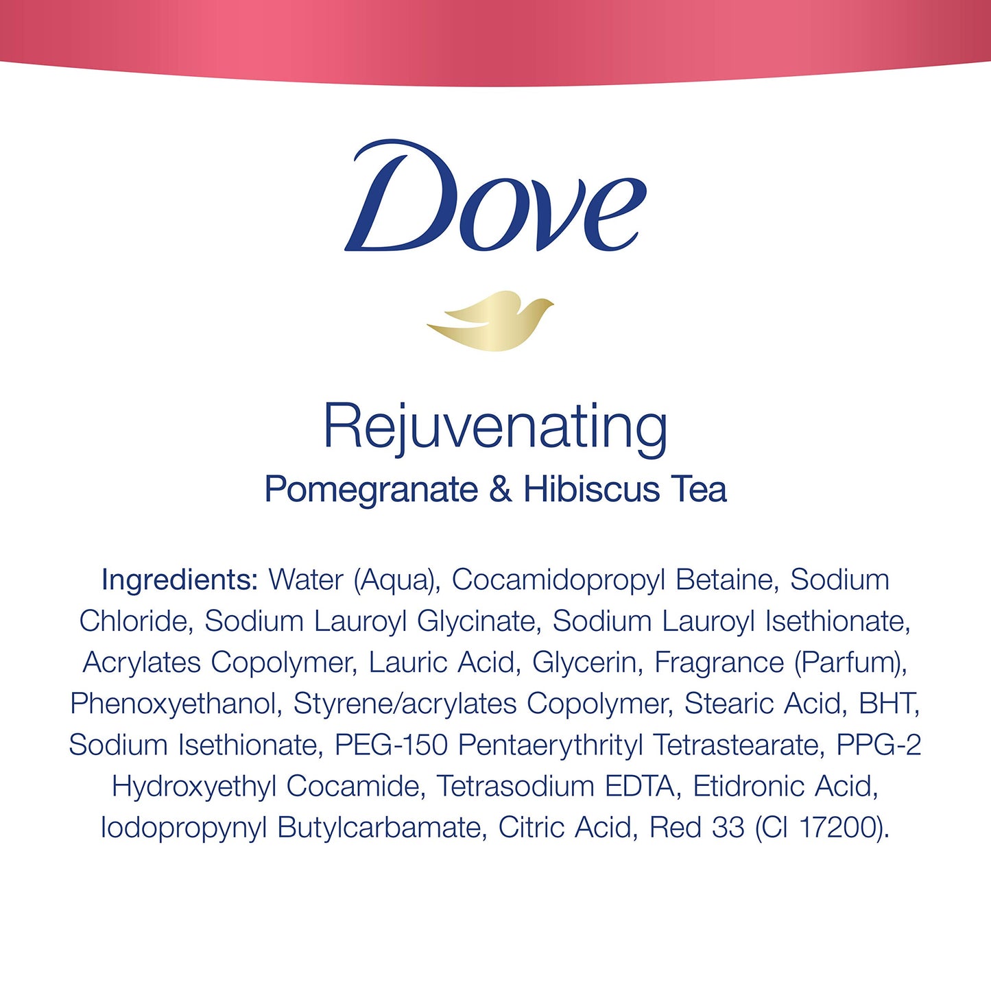 Dove Body Wash for Softer, Smoother Skin After Just One Use Pomegranate and Hibiscus Tea Sulfate-free Bodywash 34 oz Beauty & Personal Care Dove
