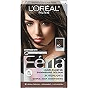 L'Oreal Paris Feria Multi-Faceted Shimmering Permanent Hair Color, 40 Espresso, Pack of 1 Hair Dye Kit
