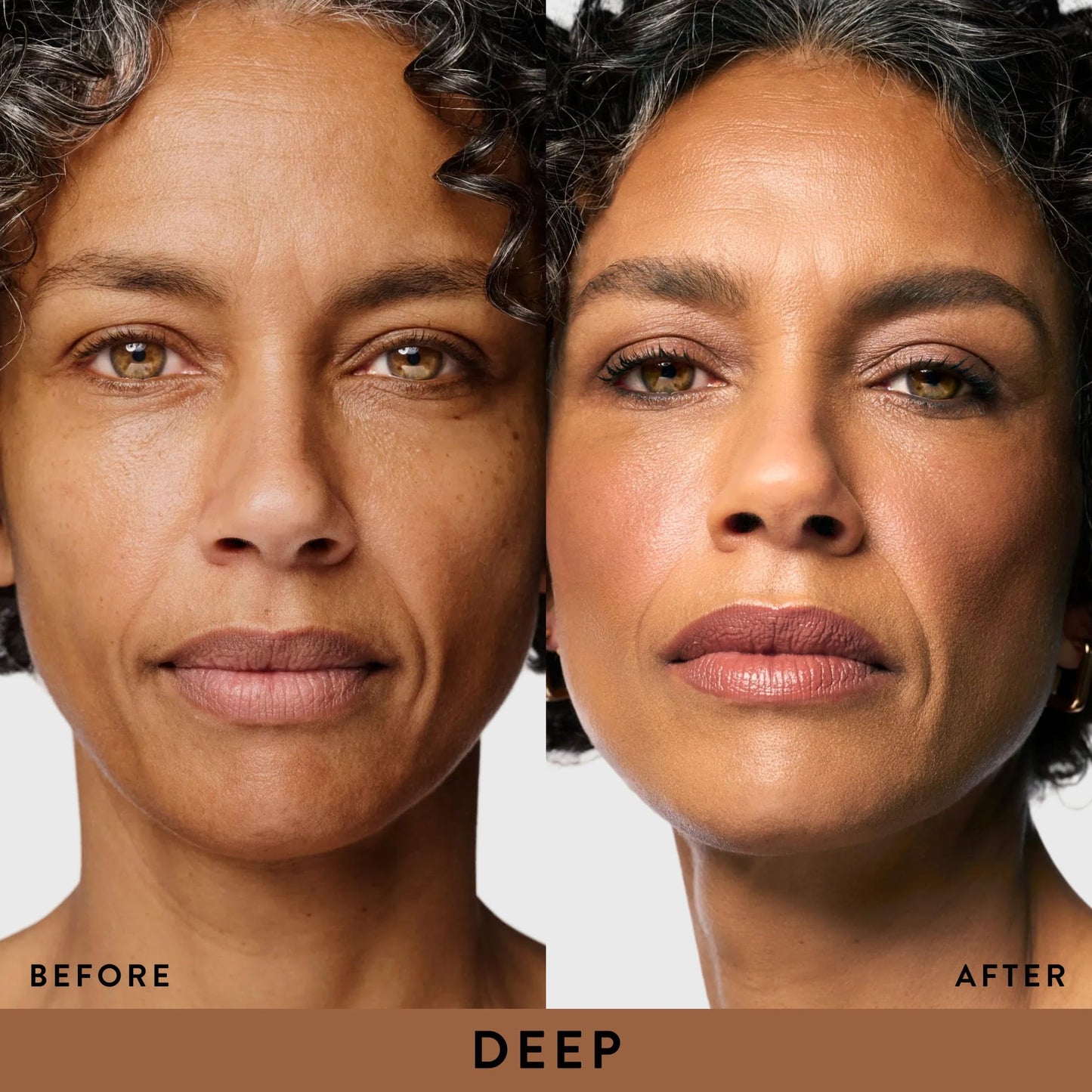 LAURA GELLER NEW YORK Double Take Baked Bronzer for Mature Skin, Deep | Matte Bronzing Powder for Natural-Looking Warmth & Soft Contour, Buildable