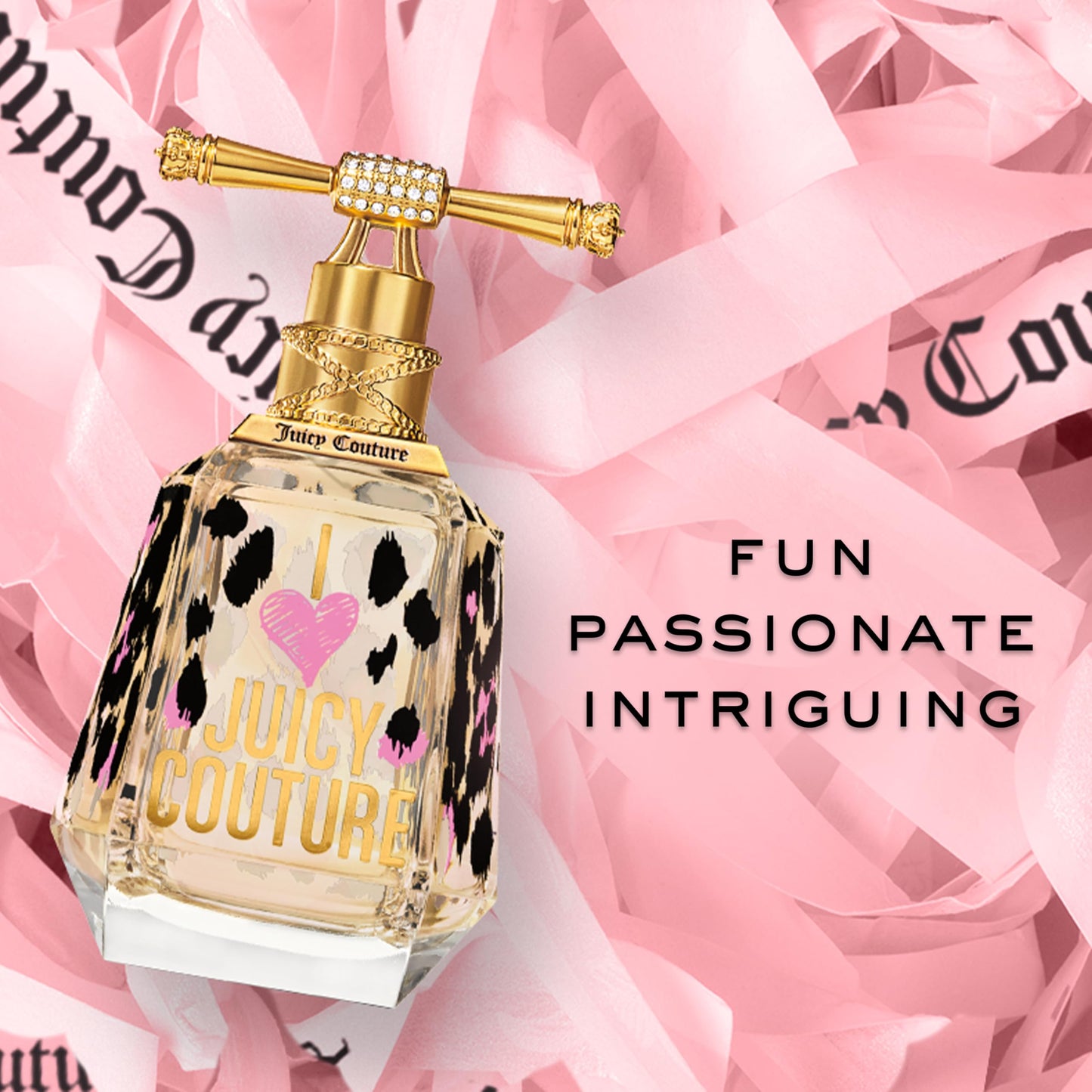 Juicy Couture I Love Juicy Couture Eau De Parfum, Women's Perfume with Notes of Candy Apple, Tiger Lily & Patchouli - Fruity & Floral Perfume
