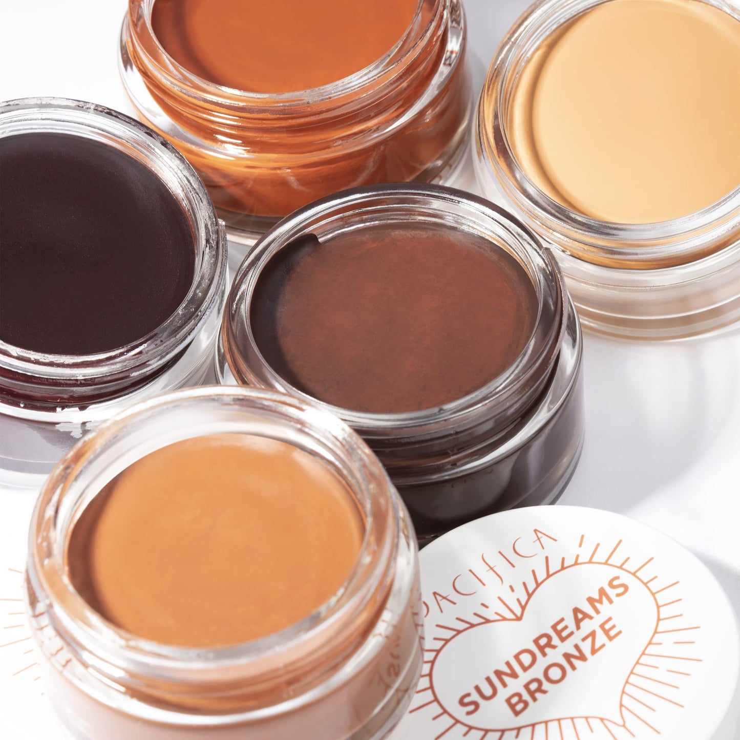 Pacifica Bronzer - Sun Dreams Matte Bronzing Cream Highlighter, Hydrating & Buildable Contour with Floral Extracts, Talc-Free, Vegan & Cruelty-Free, 1