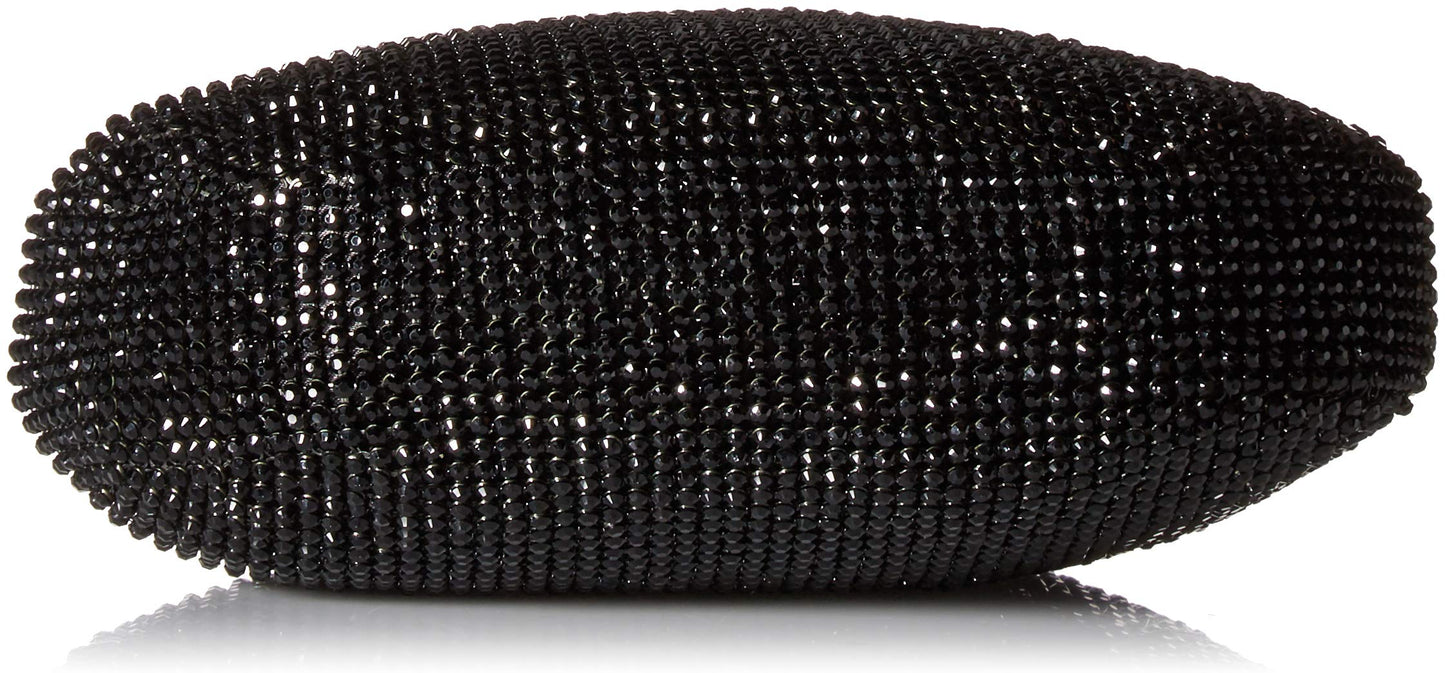 Jessica McClintock Staci Mesh Wristlet Pouch, Black