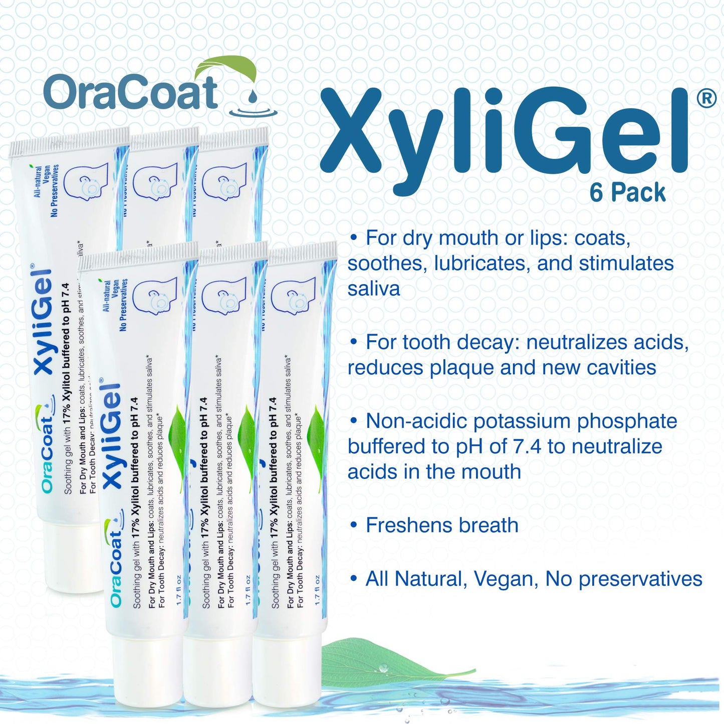 OraCoat XyliGel - 1.7 oz, Pack of 6 Beauty and Personal Care Oracoat