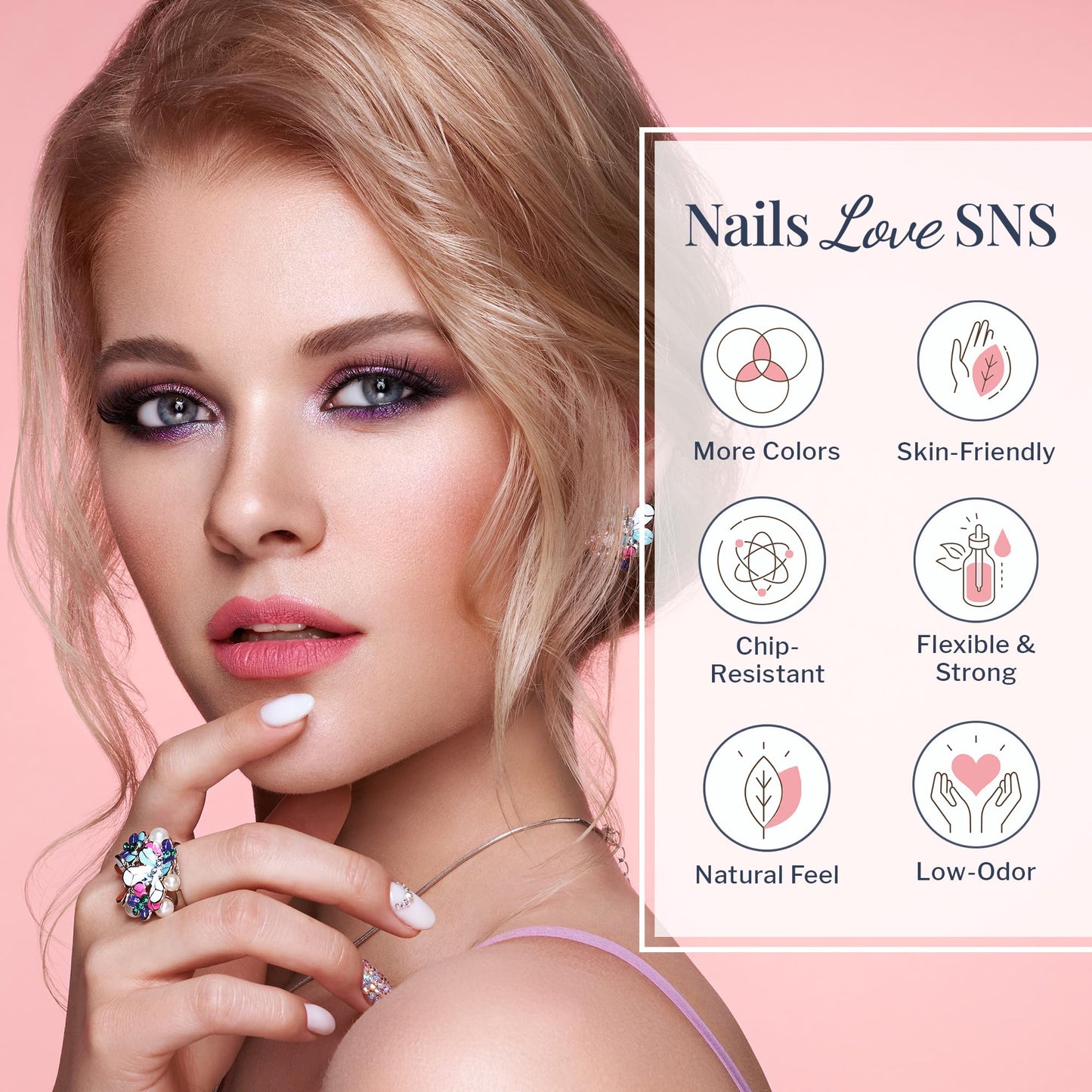 SNS Nail Dip Powder, Gelous Color Dipping Powder - Tan Merino (Natural/Nudes, Shimmer) - Long-Lasting Acrylic Nail Color & Polish Lasts 14 Days Beauty & Personal Care SNS Healthy Natural Nails