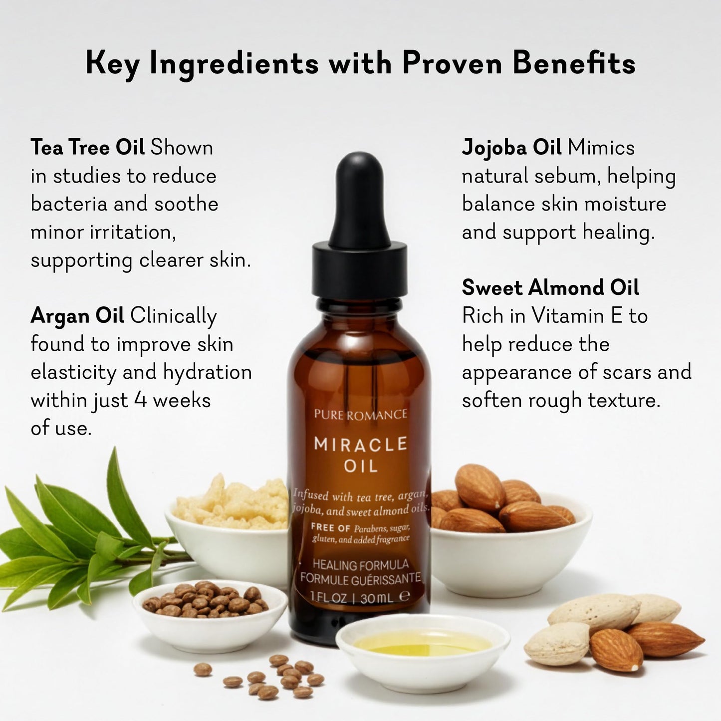 Pure Romance HeLi Miracle Oil | Natural Body Oil