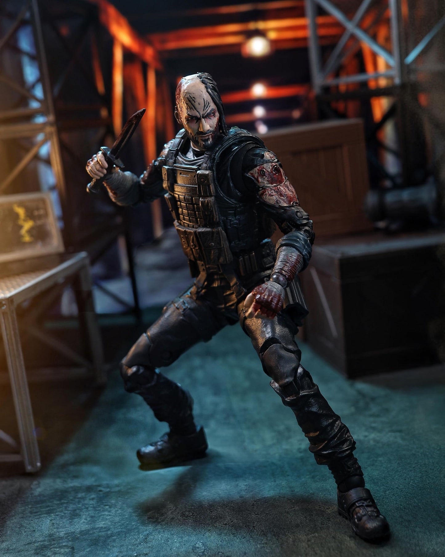 McFarlane Toys BRZRKR B Deluxe Action Figure (7 inches)