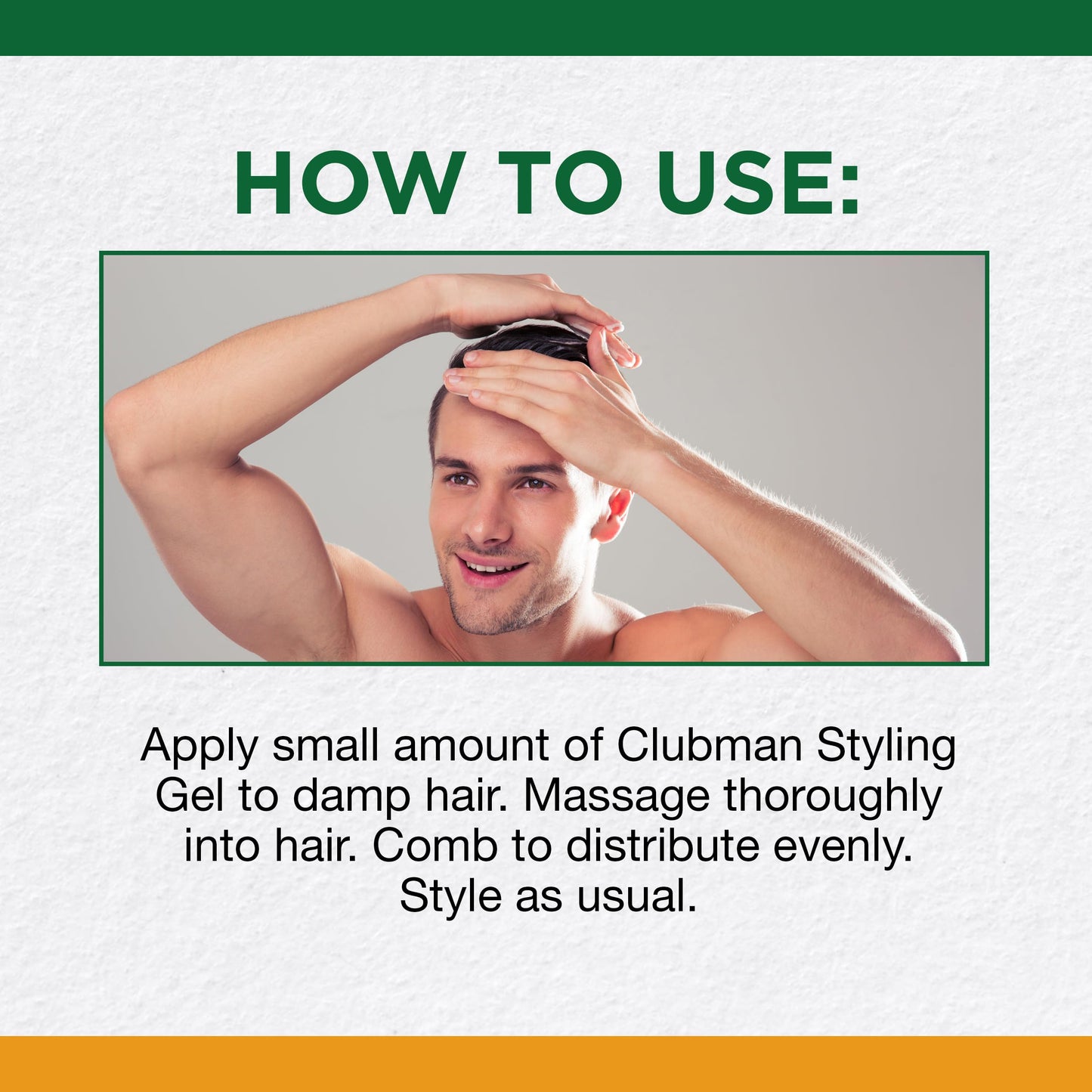 Pinaud Clubman Styling Gel Hard To Hold 16 oz