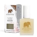 ella+mila Ridge Filler Base Coat Nail Polish - Smoothing Nail Treatment and Long-lasting Ridge Filler - Nourishing Clear Polish for Natural