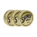 Shiner Gold Matte Clay Pomade | Strong Hold | Matte Finish | Water Based | Coconut Scent, 3.5oz Pack of 3