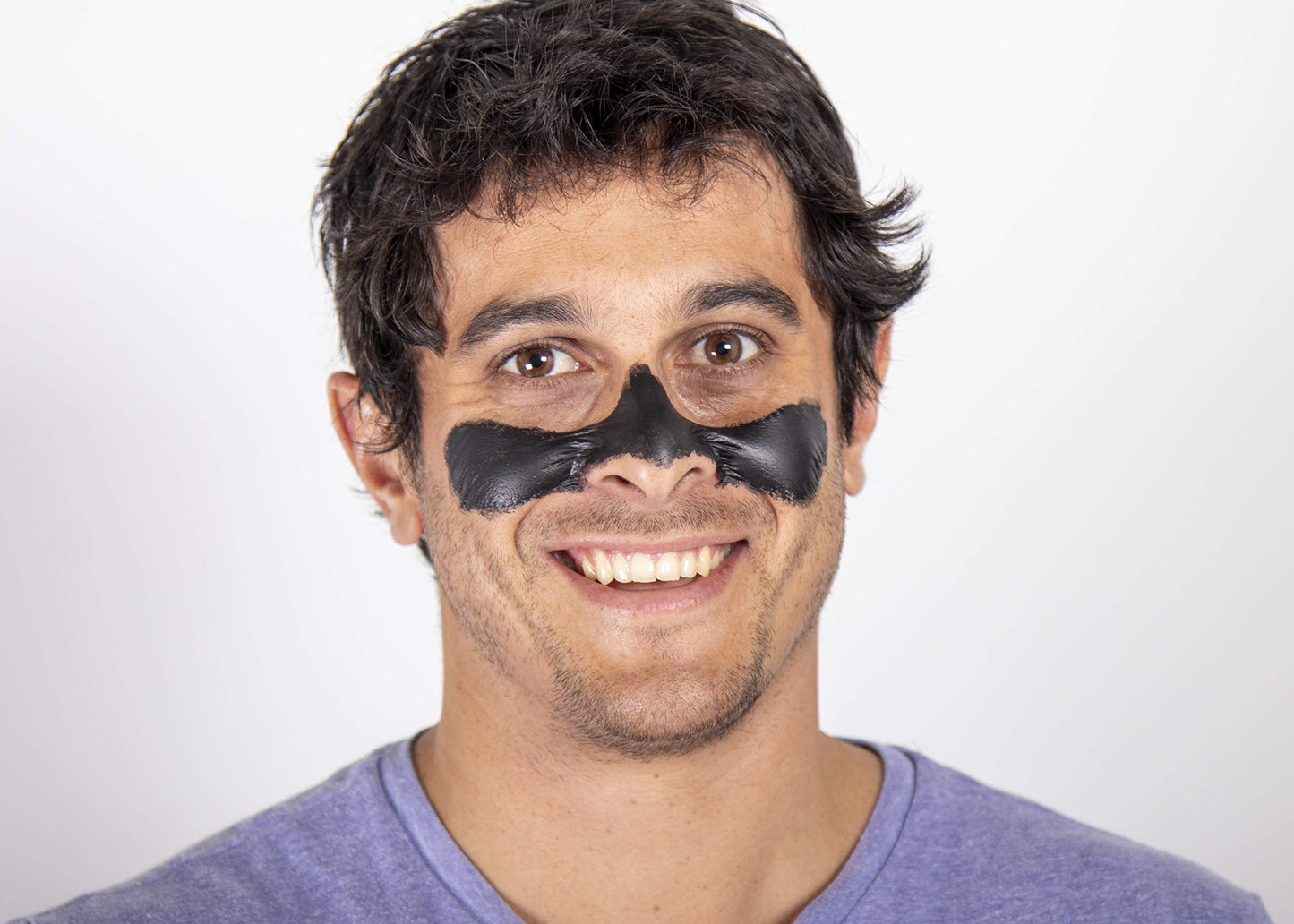 Miami Masks Blackhead Remover Bamboo Black Charcoal PeelOff Face Mask Anti-Acne Pore Minimizer Black head Remover Facial Mask All Skin Types Nose
