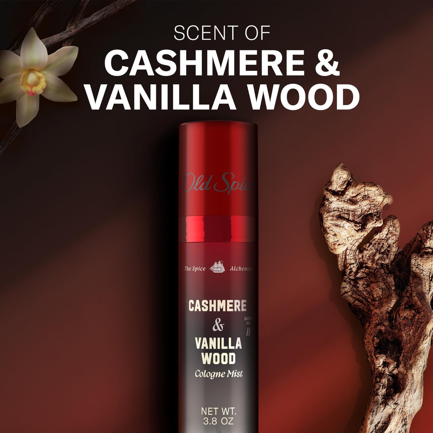 Old Spice Cologne Mist for Men, The Spice Alchemist Collection, 24/7 Cologne Infused Scent, No Trade Off Formula, Free of Parabens & Phthalates Beauty and Personal Care Old Spice