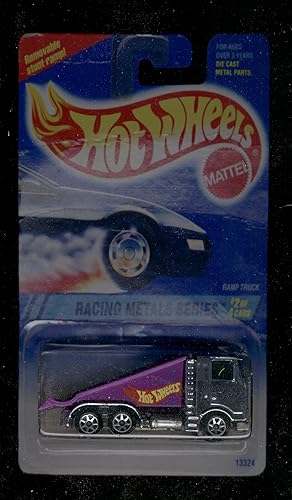 Hot Wheels 1994-337 PURPLE Ramp Truck Racing Metals Series 2 of 4 1:64 Scale