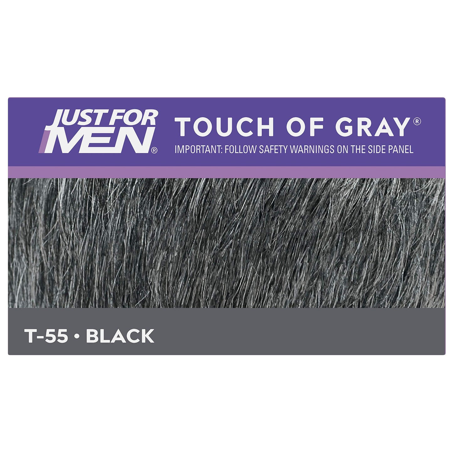 Just For Men Touch of Gray Men's Hair Color, Dark Brown-Black