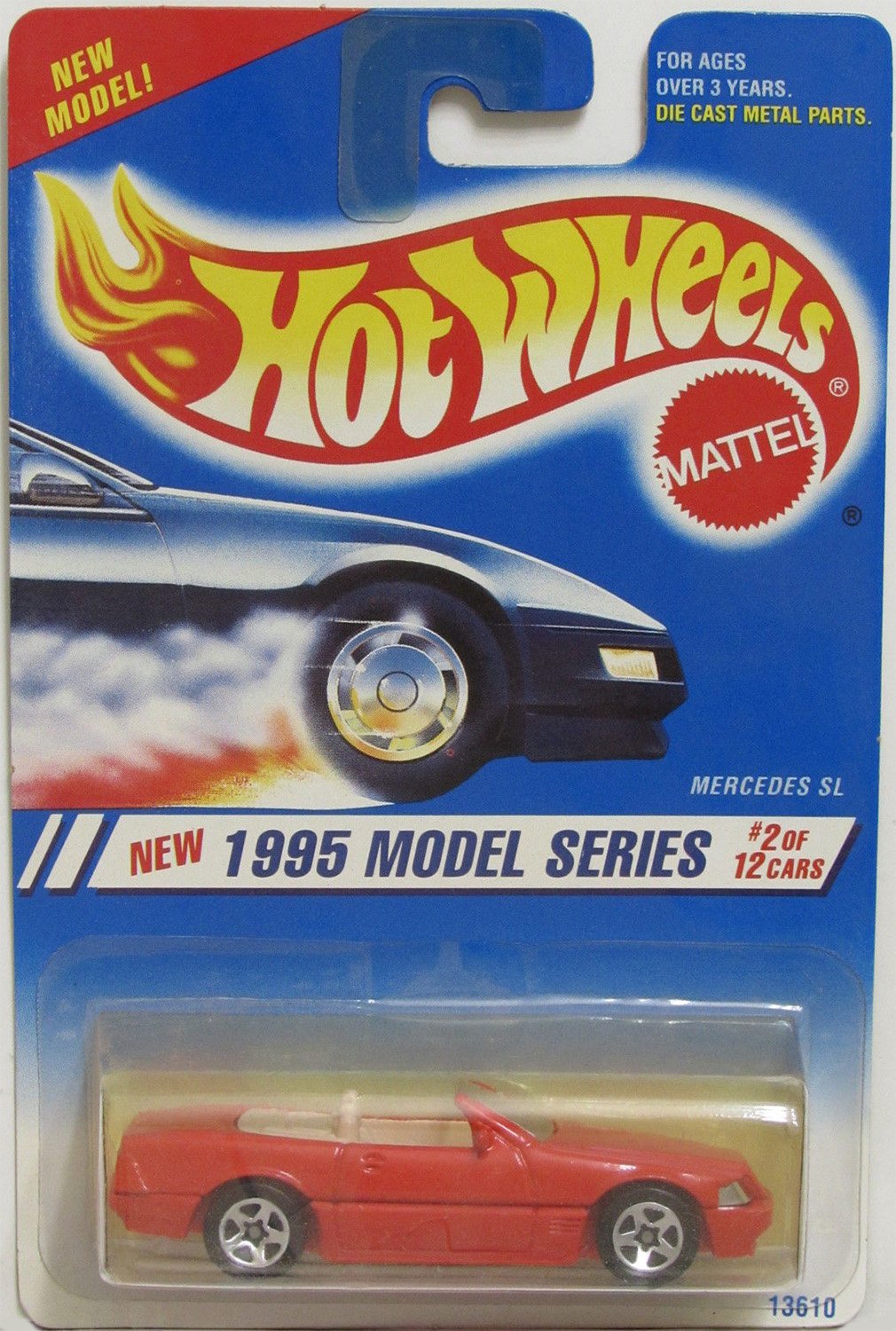 B13 HOT WHEELS 1995 MERCEDES MOC