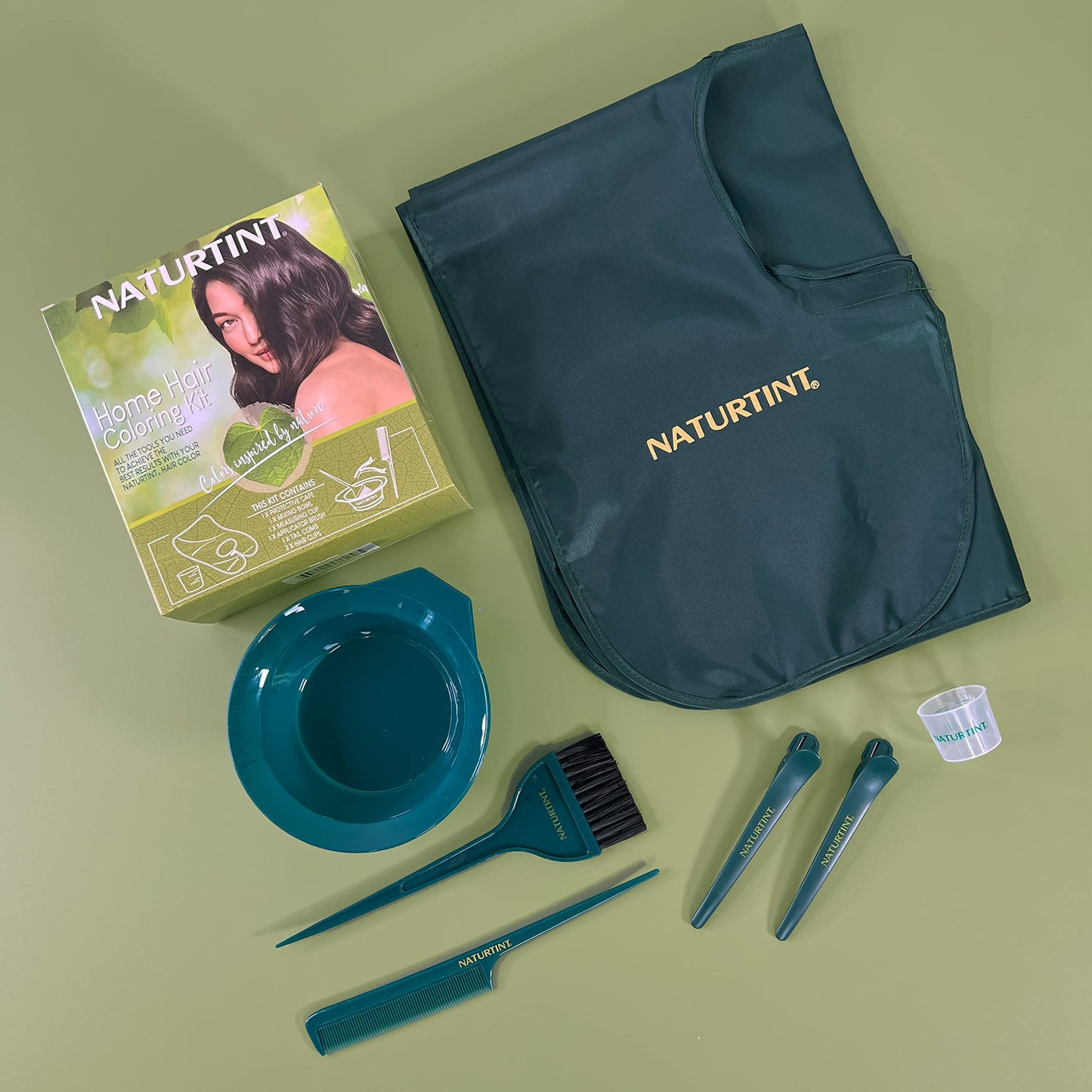 Naturtint Home Hair Coloring Kit - 6-Piece, Reusable, Hair Color Application Kit
