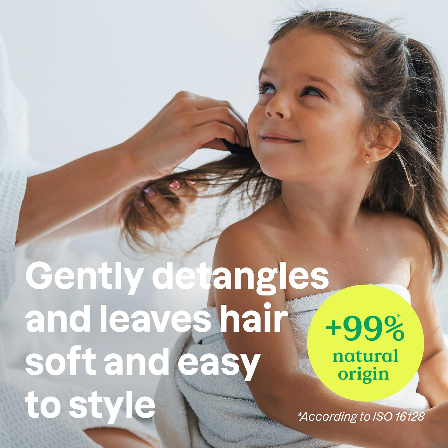 ATTITUDE Rinse-free Hair Detangler Spray for Kids, EWG Verified Leave In Product, Plant- and Mineral-Based Ingredients, Vegan, Watermelon & Coco, 8 Fl