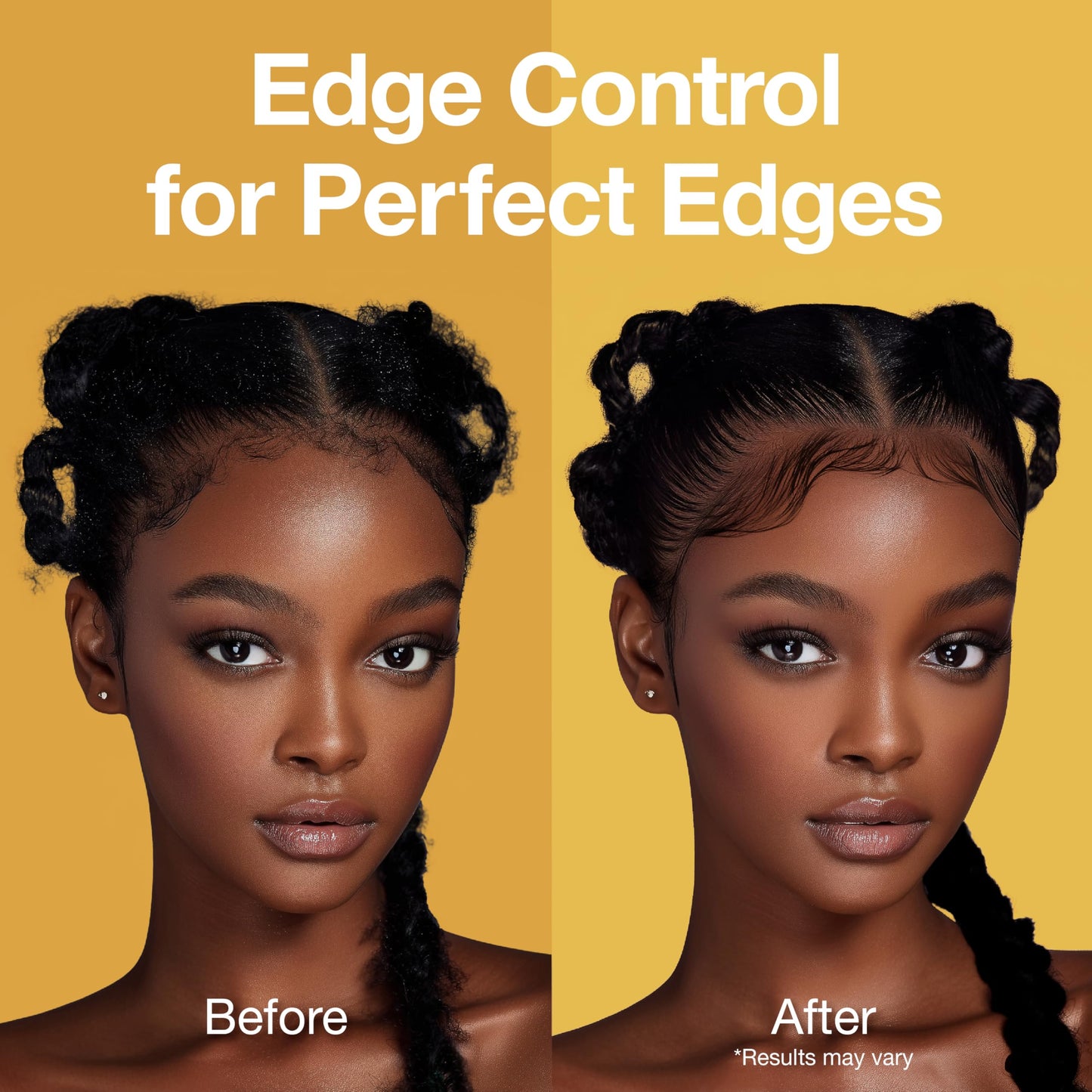 Lux Collection Edge Control Gel for 4C Hair - Maximum Hold 48 Hour Edge Control for Hair, Edge Lux Edge Gro+ with Castor Oil & Biotin, 3.53oz