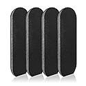 EagleKing Stainless Steel Foot File Refills, 40 Pieces Replacement Pads, Foot Rasp Pad with Removable Glue, Size 5.2" L x 1.7" W
