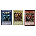 Yu Gi Oh Legendary Collection Ultra Rare God Card Set of 3 Egyptian God Cards Slifer, Obelisk Ra (Limited Edition) Ultra Rare Version