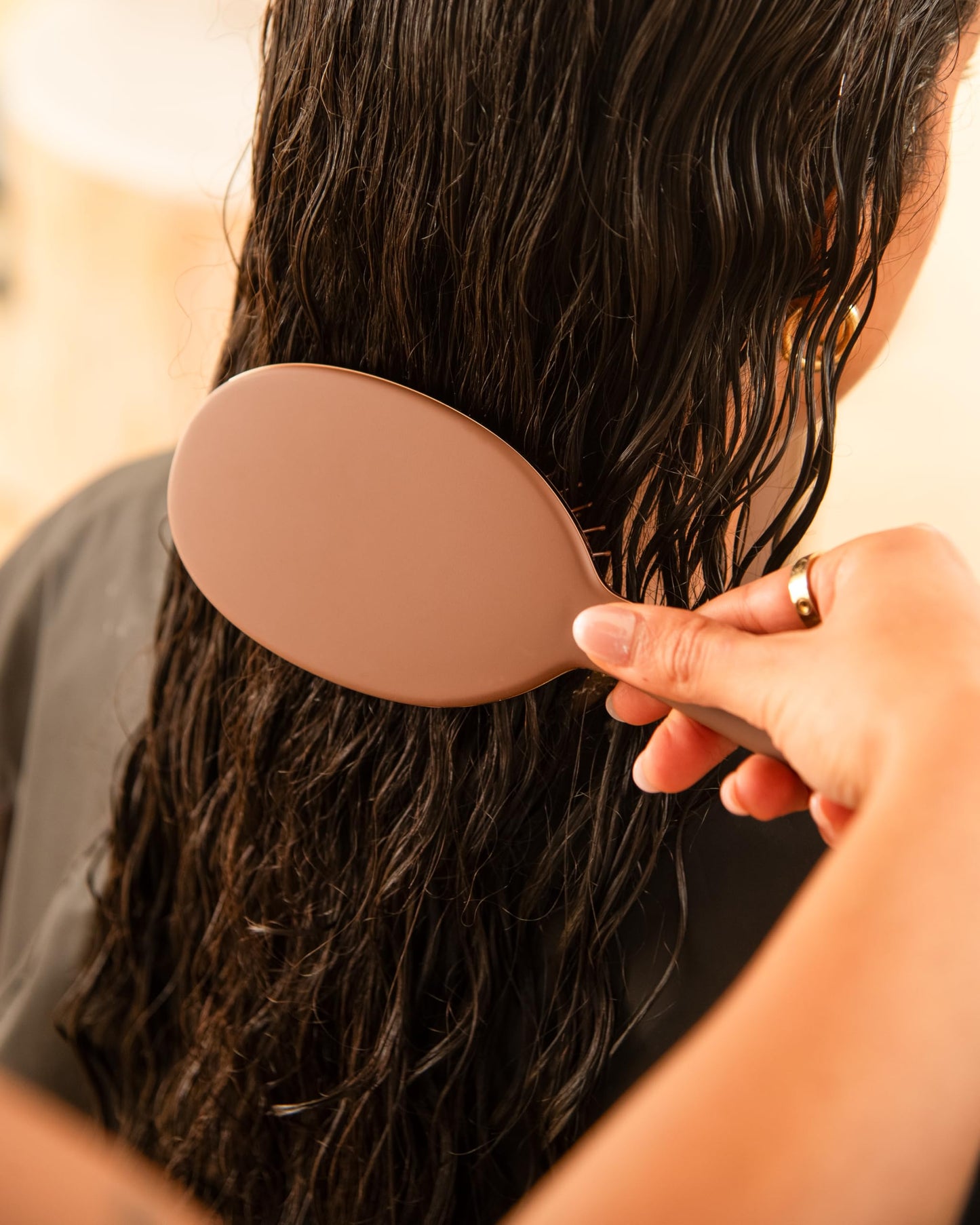FRAMAR Chocolate Hair Brush Detangler - Wet Hair Brushes For Women, Womens Hair Brush, Hair Accessories, Hairbrush For Women, Cepillos Para Cabello Beauty and Personal Care FRAMAR