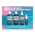 VERB Bold Moisture Hydrate Kit, 4 pc - Cleanses + Nourishes Dry + Frizzy Hair to Smooth + Reduce Frizz - Amber + Warm Jasmine Scent