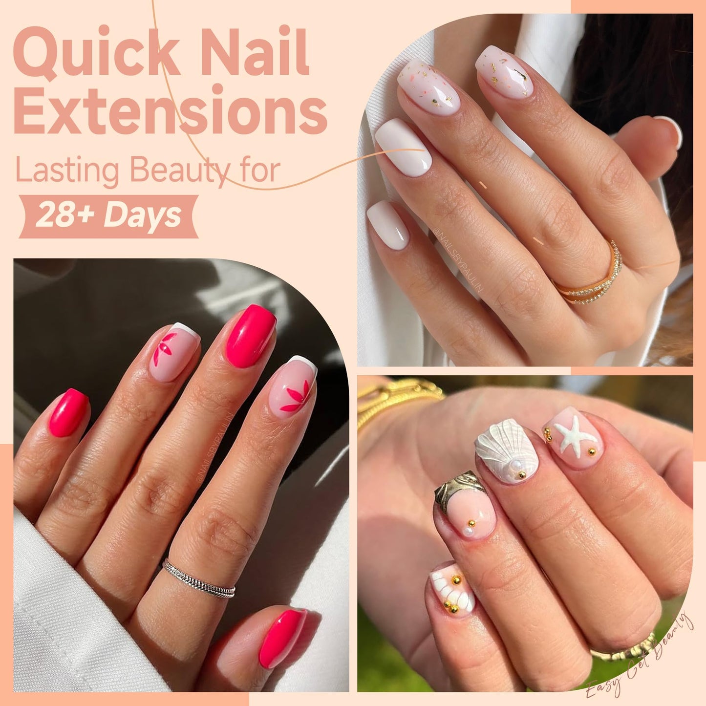 UNA GELLA Nail Tips Square: Pre-etched Matte Extra Short Square Soft Gel Nail Tips Full Cover 120pcs False Fake Nails Tips for Acrylic Nails Clear Beauty and Personal Care UNA GELLA
