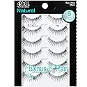 Ardell False Eyelashes Natural 110 Black, 1 pack (5 pairs per pack)