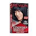 Revlon Colorsilk Beautiful Color Permanent Hair Color, Long-Lasting High-Definition Color, Shine & Silky Softness with 100% Gray Coverage, Ammonia