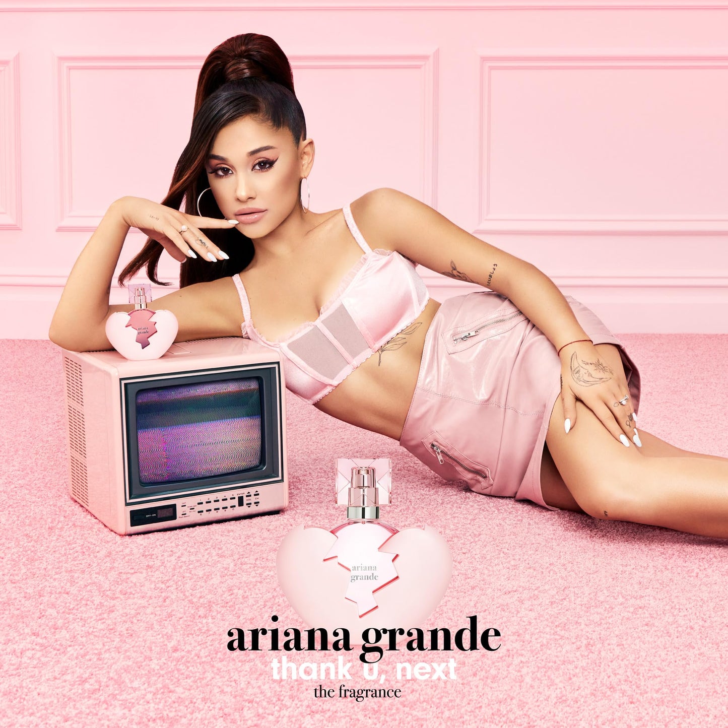 Ariana Grande Thank U Next Eau de Parfum - Floral Gourmand Musk Fragrance for Women - Women's Perfume with Notes of Coconut, Macaroon Sugar & Wild