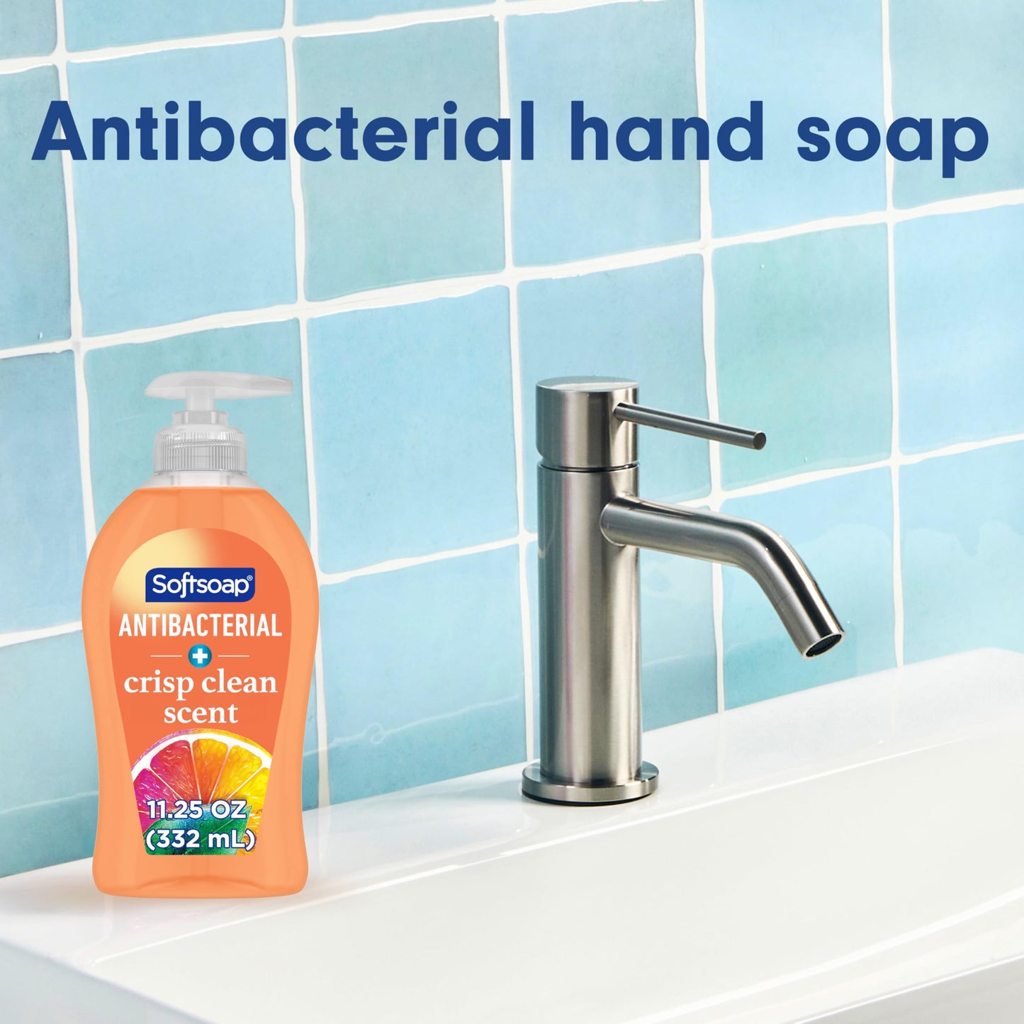 Softsoap Antibacterial Liquid Hand Soap, Crisp Clean Scent, 11.25 Ounce, 6 Pack Beauty and Personal Care Softsoap