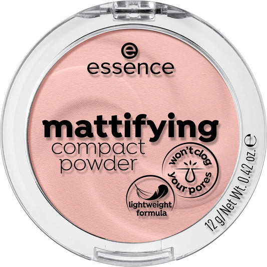essence | Mattifying Compact Powder |10 Light Beige