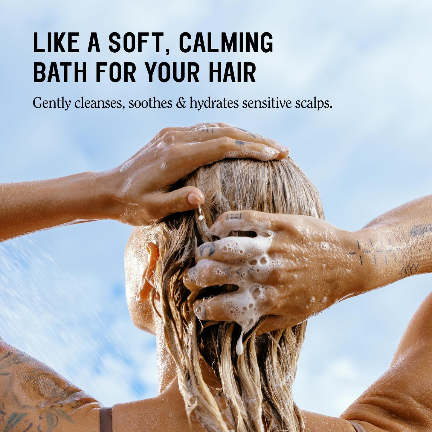 California Naturals Sensitive Scalp Shampoo & Conditioner Set, Soothing & Gentle for All Hair Types, Fragrance Free, Colloidal Oat & Chamomile