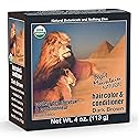 Light Mountain Henna Hair Color & Conditioner - Dark Brown Hair Dye for Men/Women, Organic Henna Leaf Powder and Botanicals, Chemical-Free