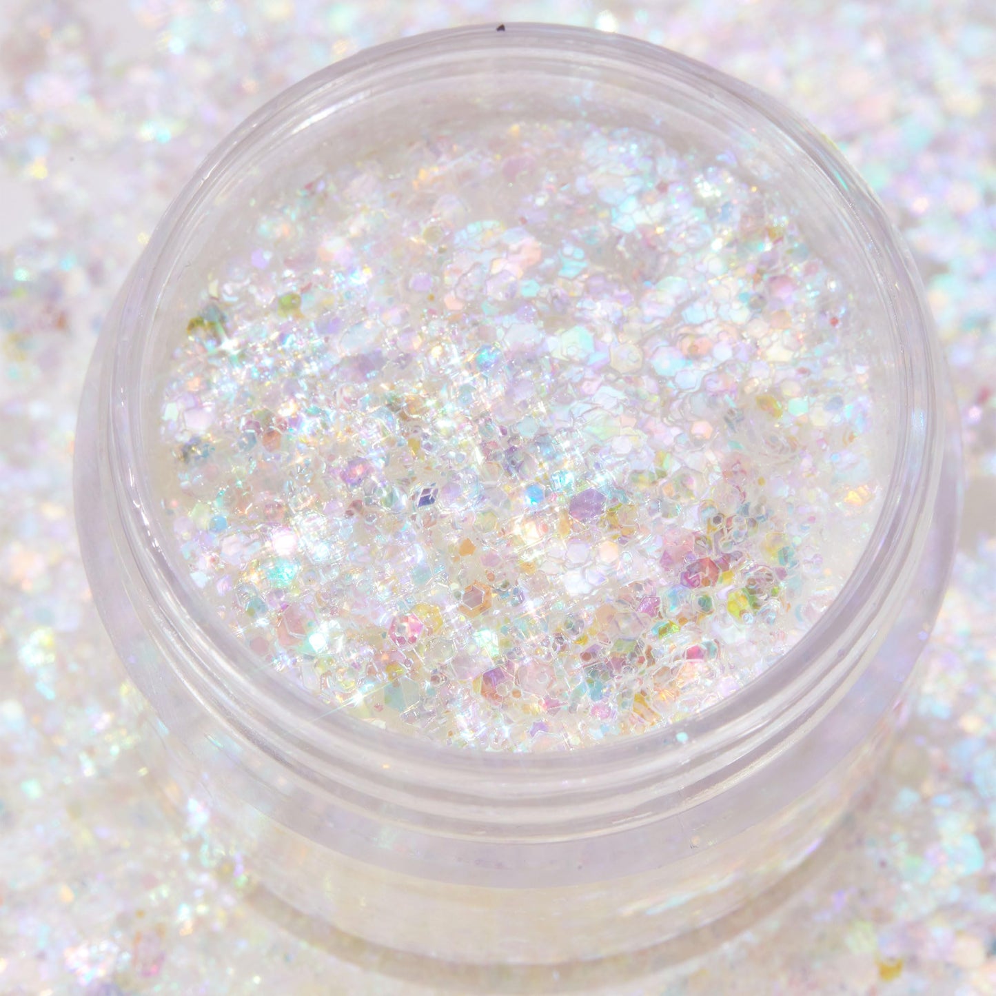 ColourPop Glitterally Obsessed Body Glitter Gel - Multi-Colored Glitter Makeup Made with an Adhesive Gel Formula - Easy to Use & Mess Free - Disco