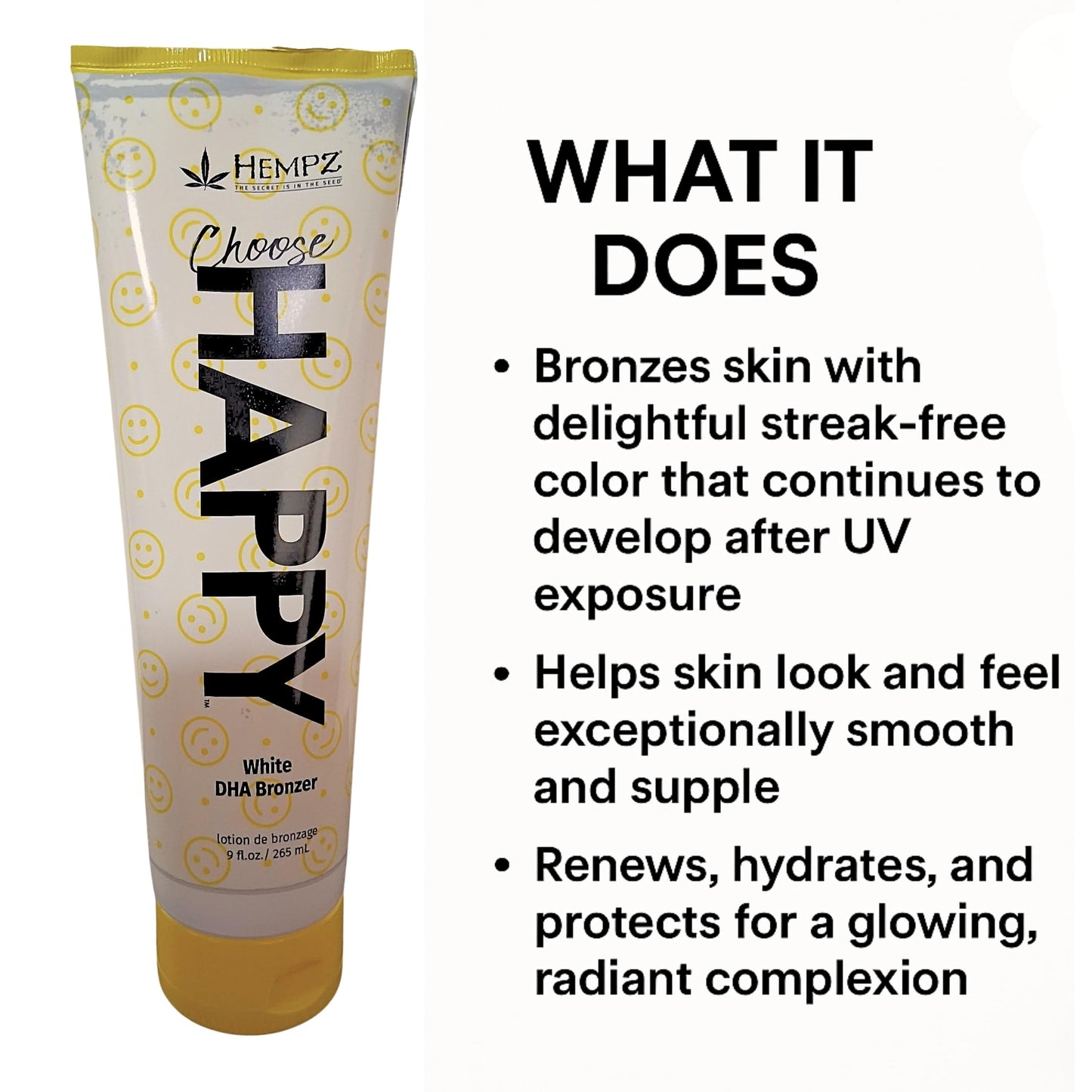 Hempz Choose Happy White DHA Bronzer 9oz