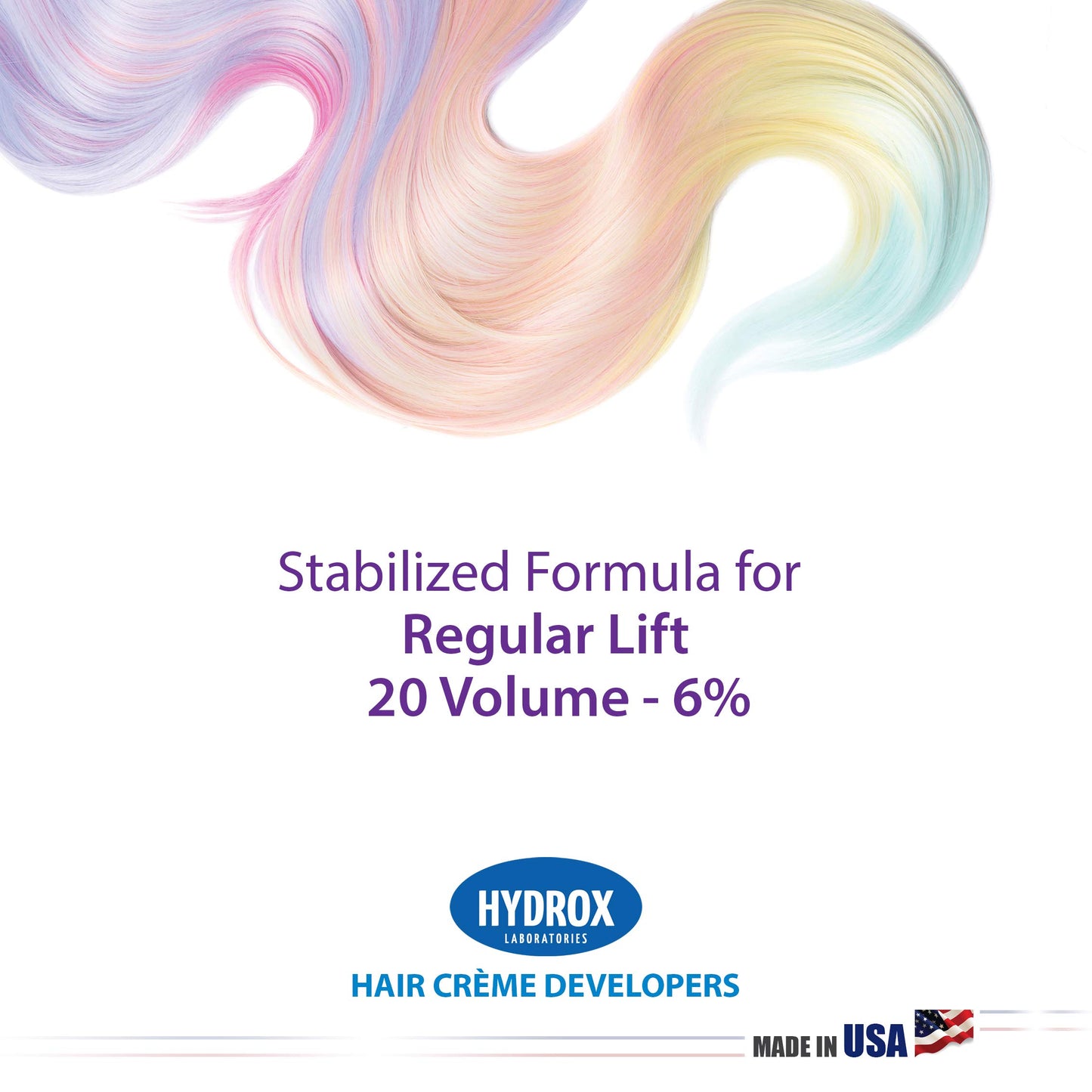 Hydrox 20-Volume Creme Developer Regular Lift, 16 Ounce (single)