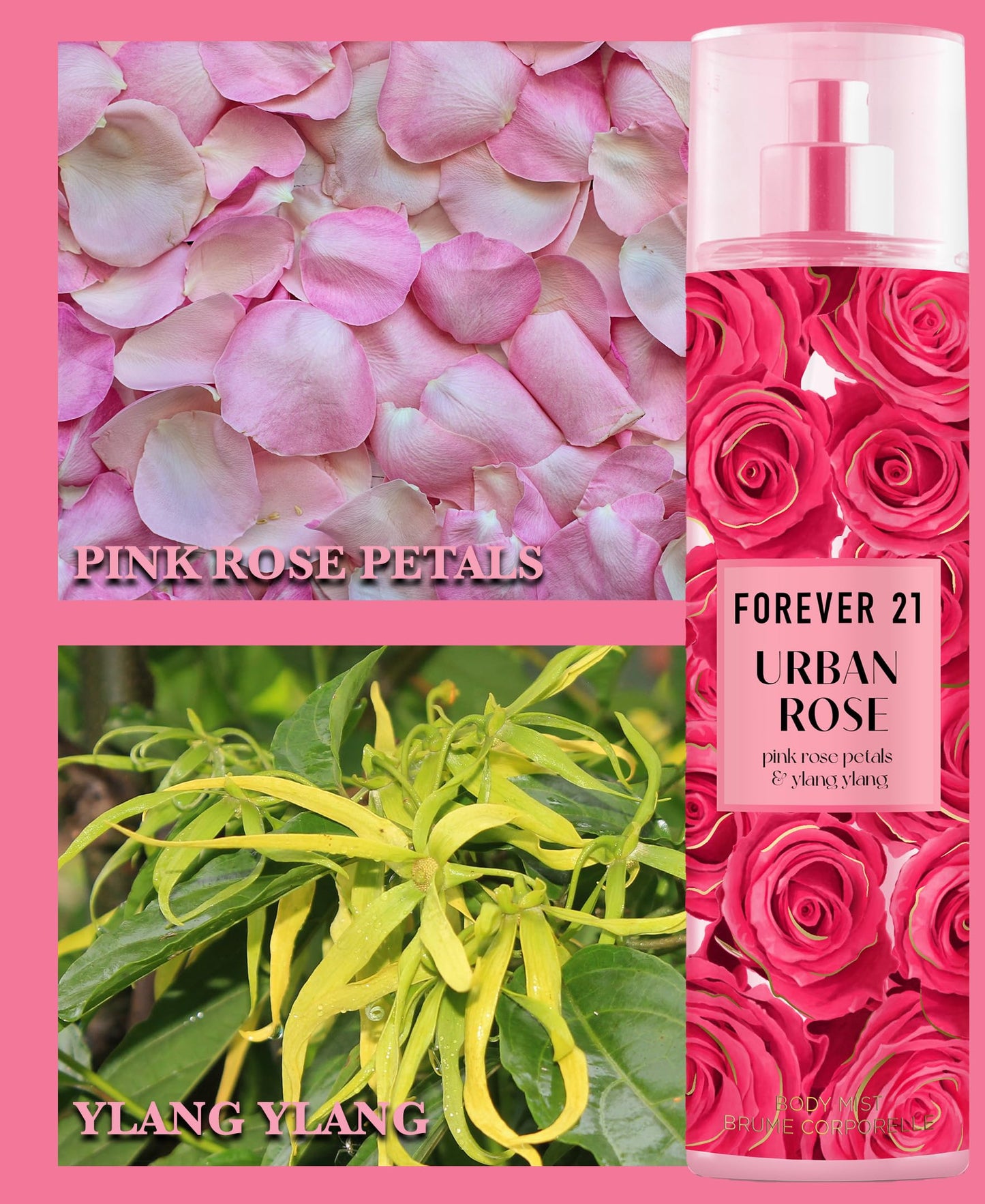 Urban Rose Body Spray, 8 fl. oz., by Forever 21