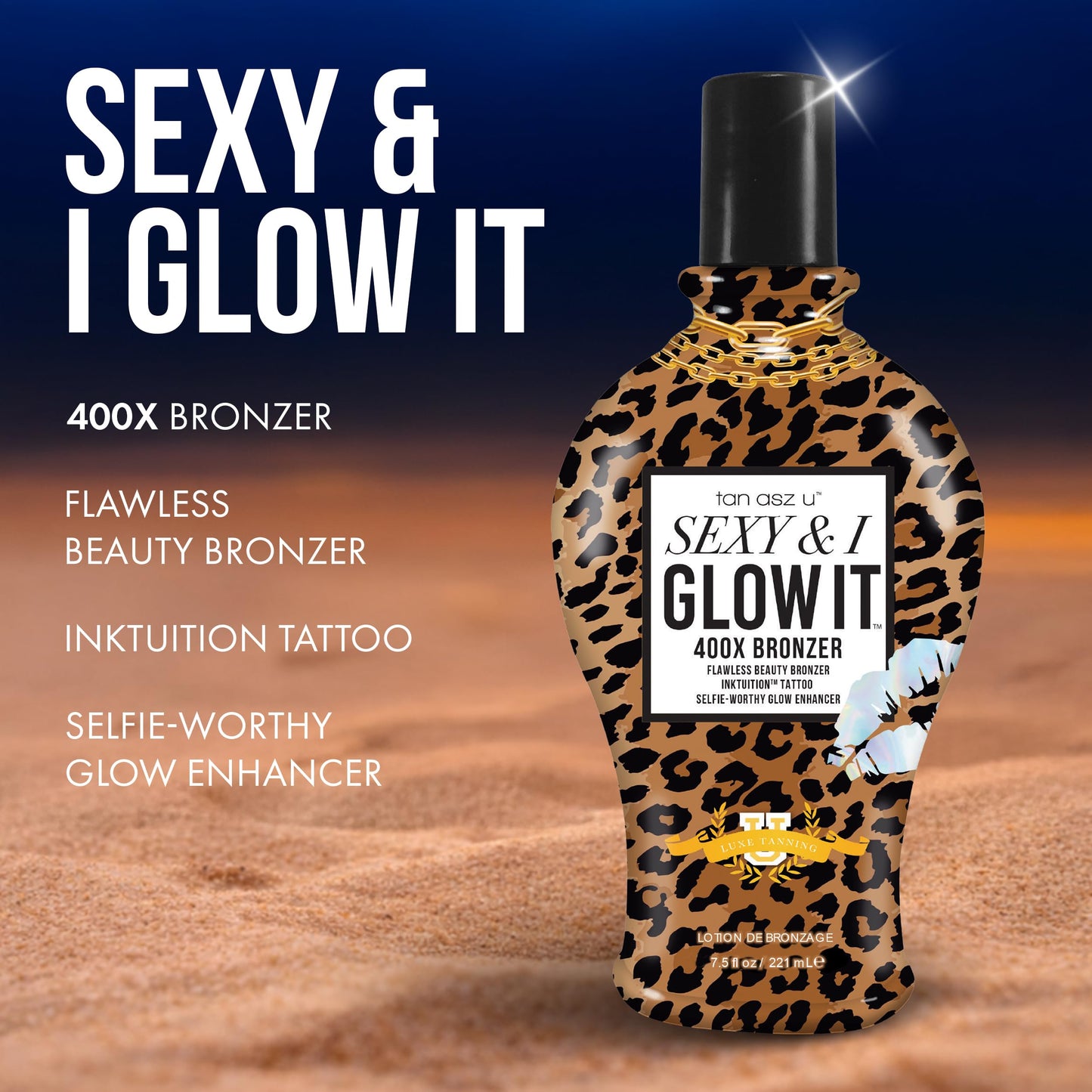 Sexy & I Glow It 400X Bronzer 7.5oz Bottle