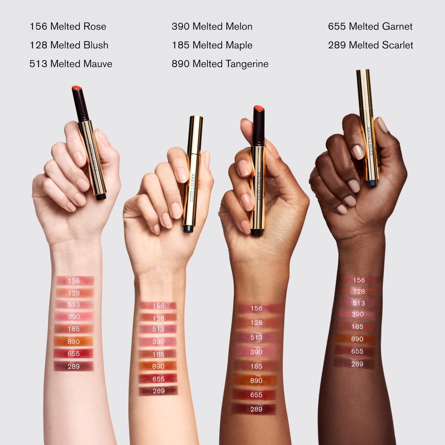 Estée Lauder Pure Color Melt-On Glosstick for Lips | Plumping & Moisturizing Lip Gloss, 890 Melted Tangerine
