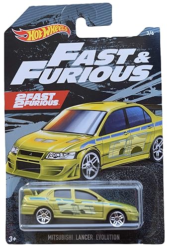 Hot Wheels Fast & Furious Mitsubishi Lancer Evolution 3/6, Green