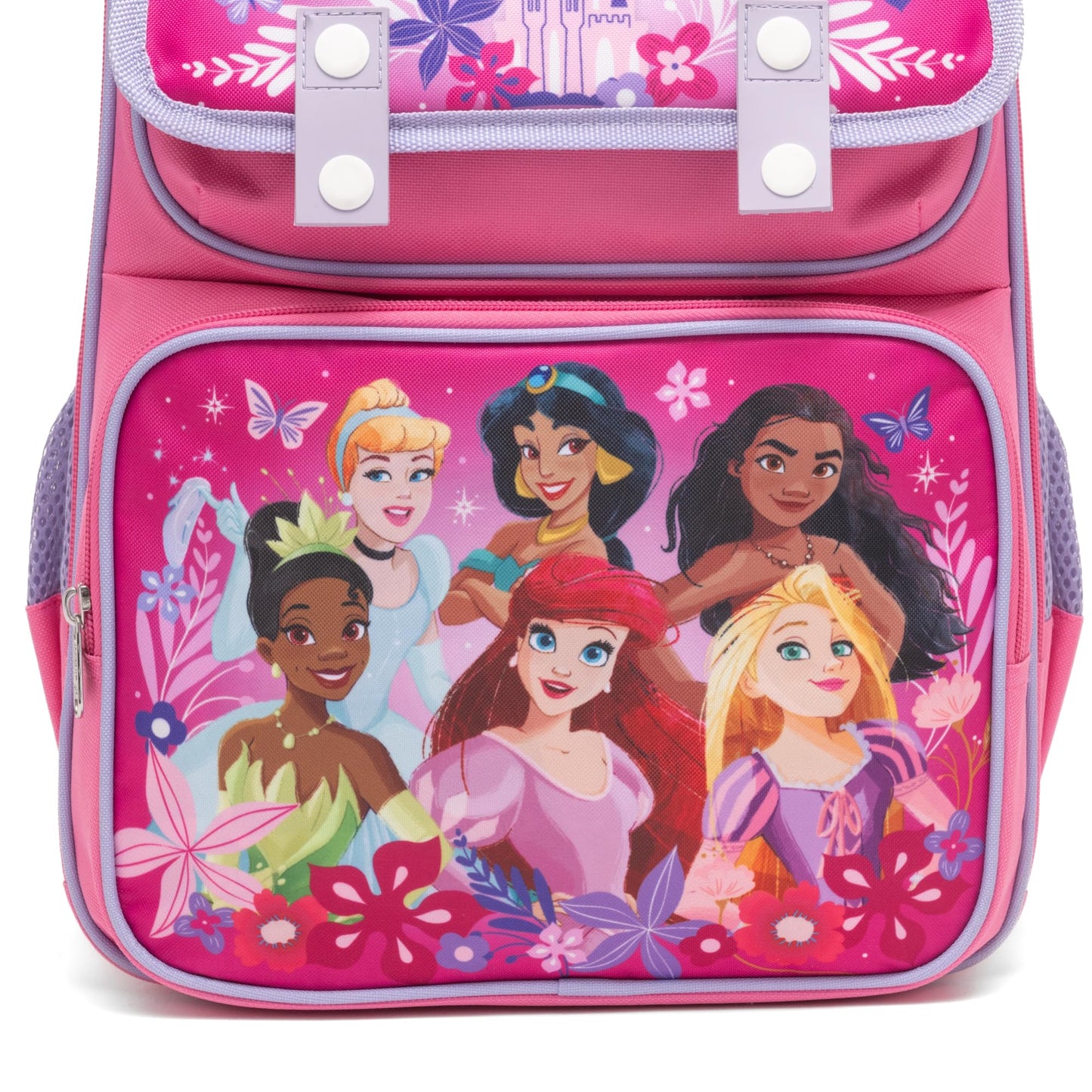 Ruz - Princess Large School backpack with Padded Back and Adjustable Straps, Pink, A28239
