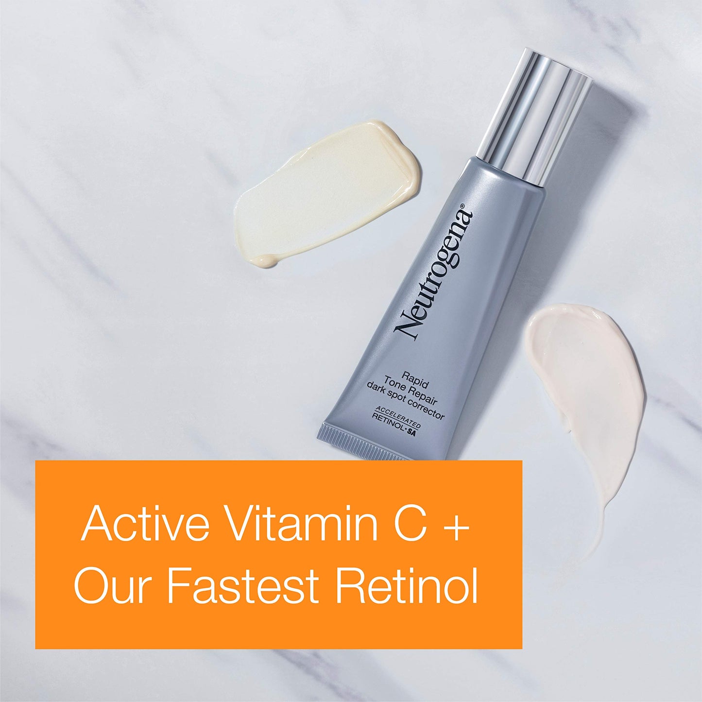 Neutrogena Rapid Tone Repair Retinol + Vitamin C Dark Spot Corrector Daily Face Serum, 1 oz