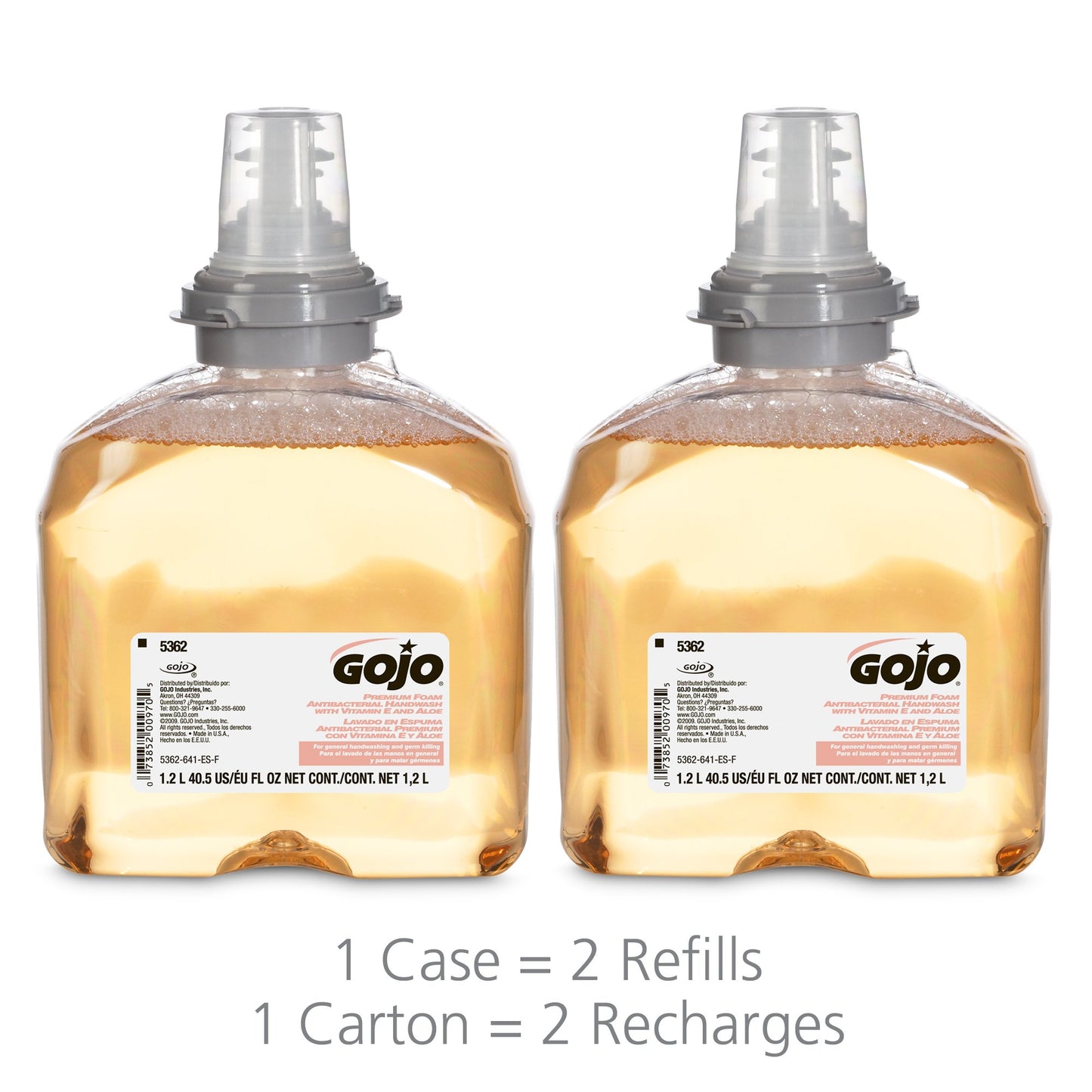 GOJO Premium Foam Antibacterial Hand Wash Fresh F Beauty & Personal Care Gojo