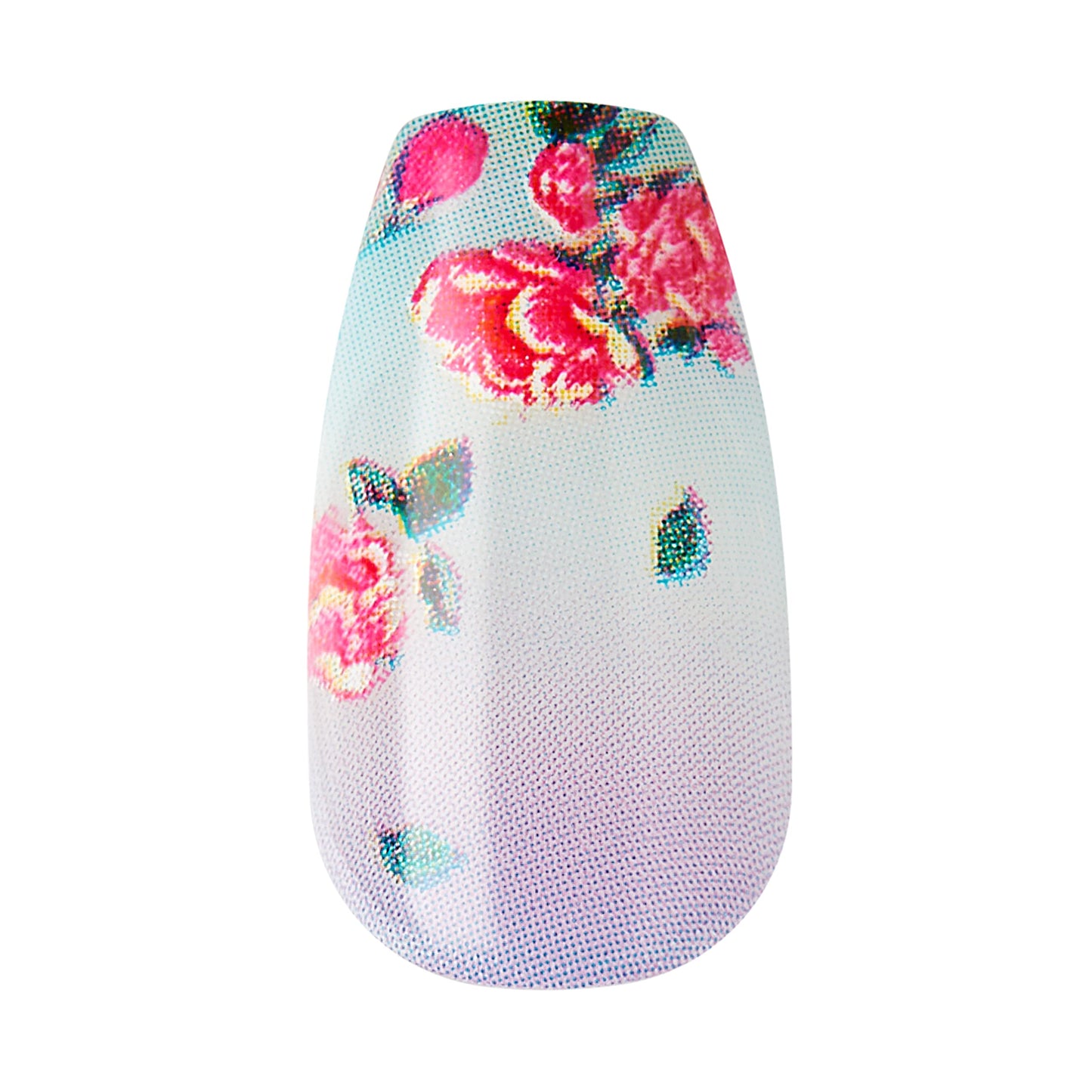 KISS LoveShackFancy x imPRESS Press-On Manicure Limited Edition, Style "Lilac Crush" Medium Coffin Purple Press-On Nails, Includes Prep Pad, Mini Nail Beauty & Personal Care imPRESS