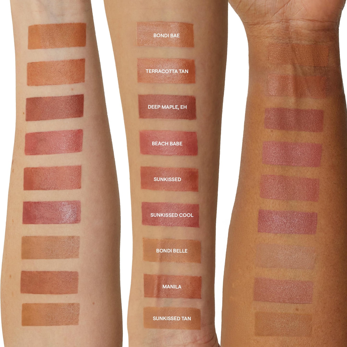 Nudestix Nudies Bronze All Over Matte Bronzing Stick - 3-in-1 Cream Bronzer for Cheeks, Eyes & Lips with Built-In Brush | Natural Contour & Sun-Kissed