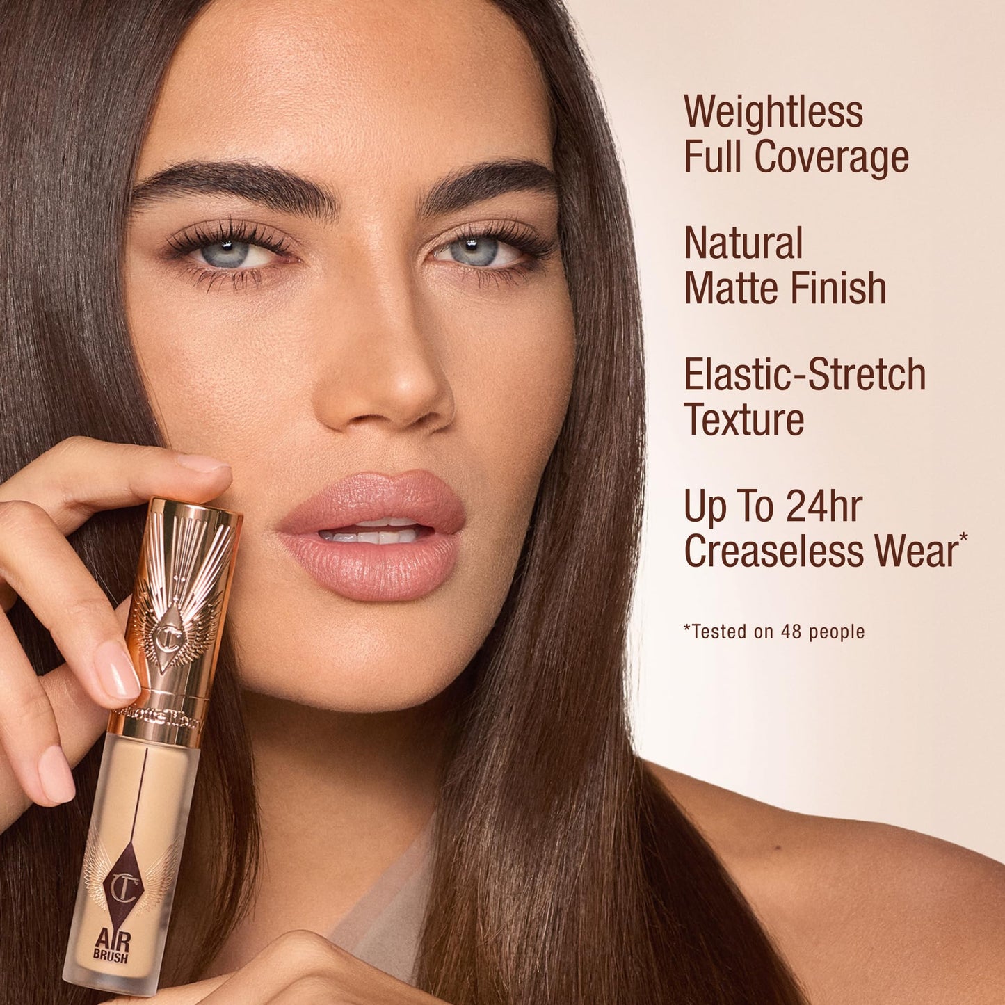 Charlotte Tilbury AIRbrush Flawless Blur Concealer - Concealer for Dark Circles, Blemishes & More - Hydrating, Full Coverage with a Natural Matte Beauty and Personal Care Charlotte Tilbury
