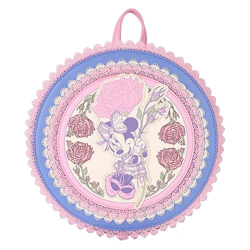 Loungefly Disney Minnie Floral and Lace Mini Backpack