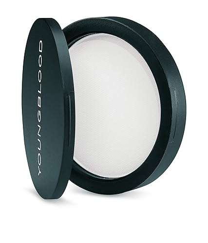 Youngblood Pressed Mineral Rice Setting Powder, Light | Rice Pressed Face Powder Setting Translucent Blurring Finishing Long Lasting Baking Primer
